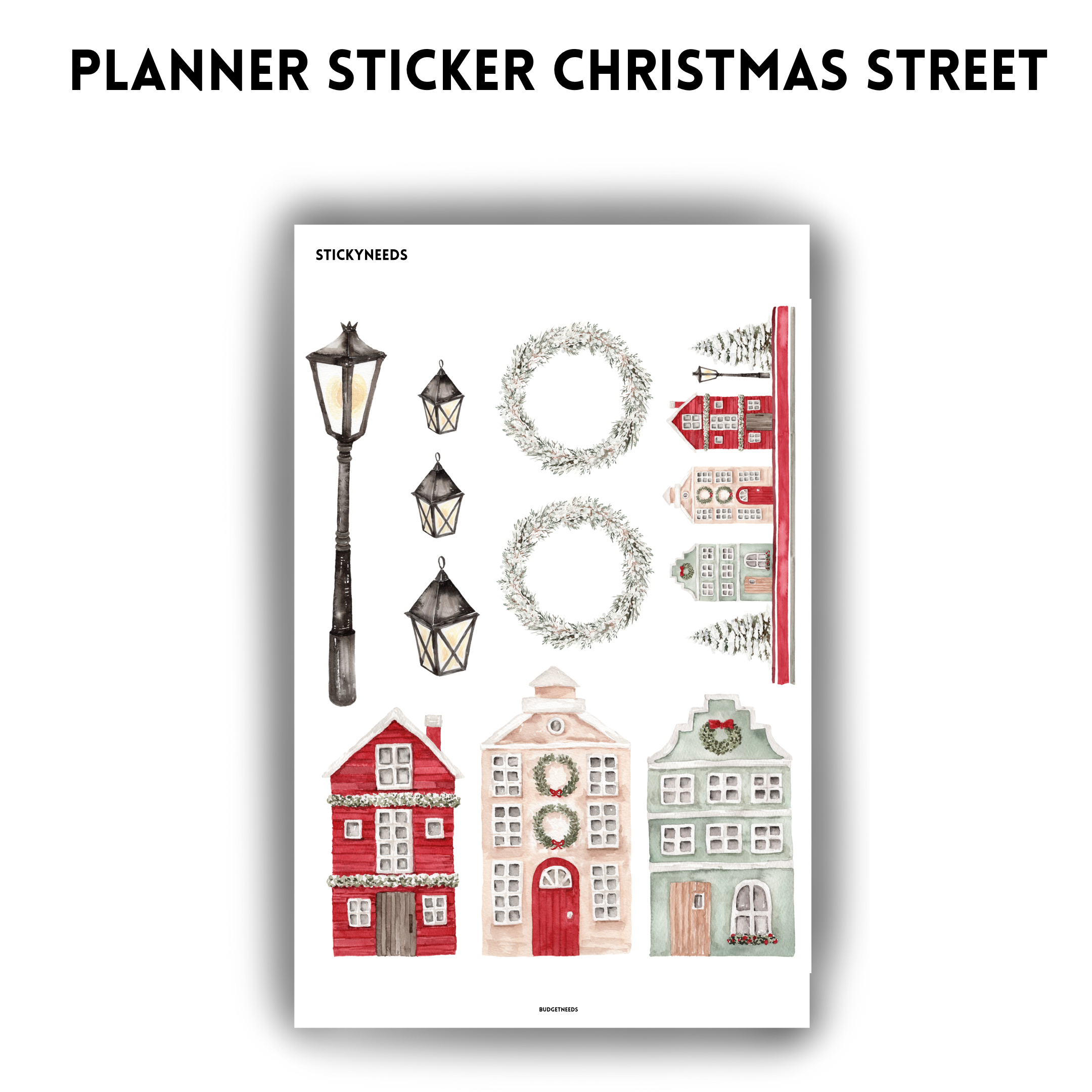 Planner Sticker Sheet - Budget Needs