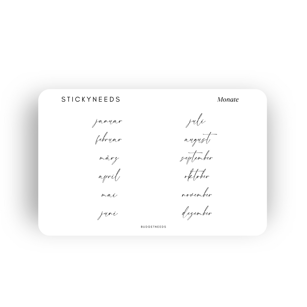 Planner Sticker Sheet