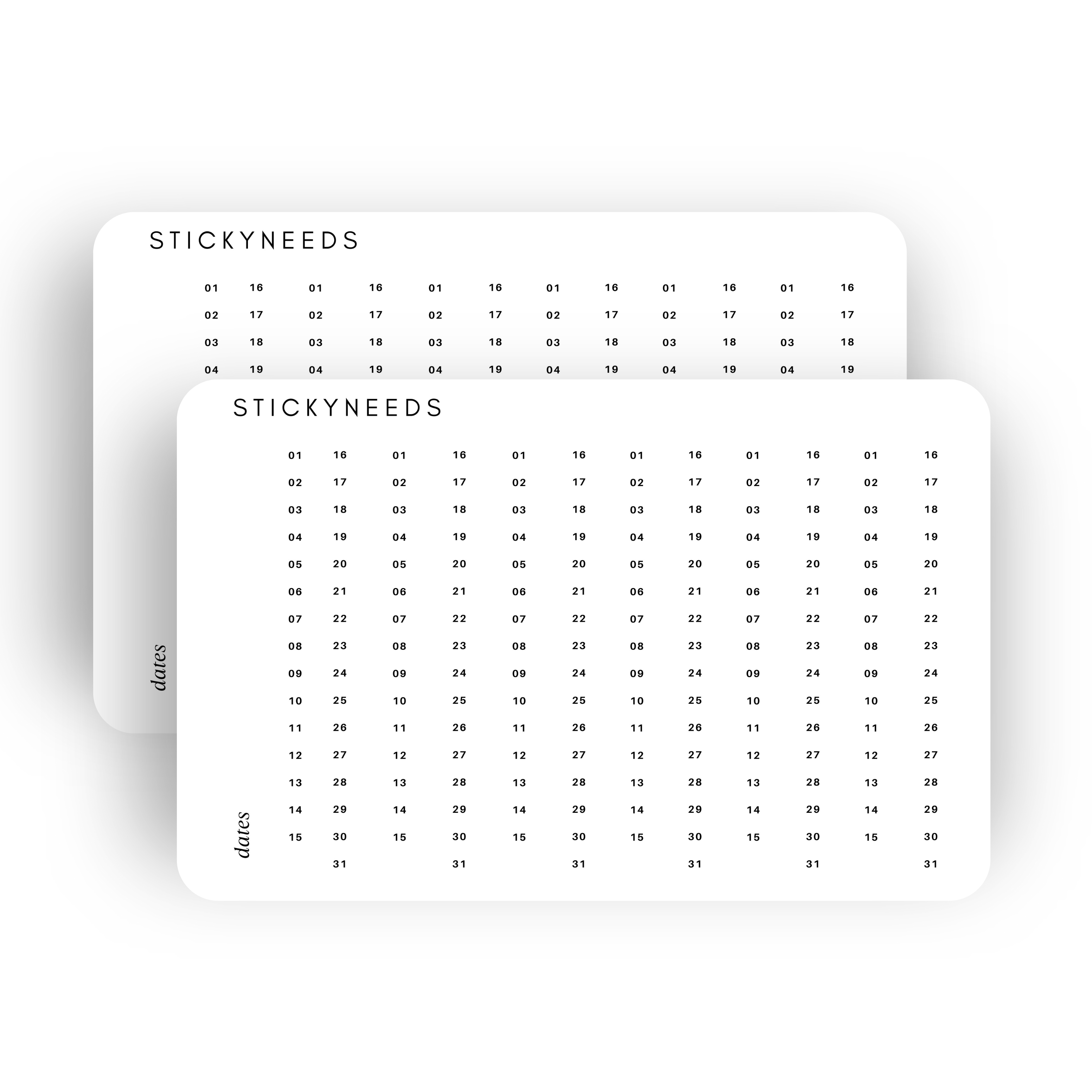 Planner Sticker Sheet