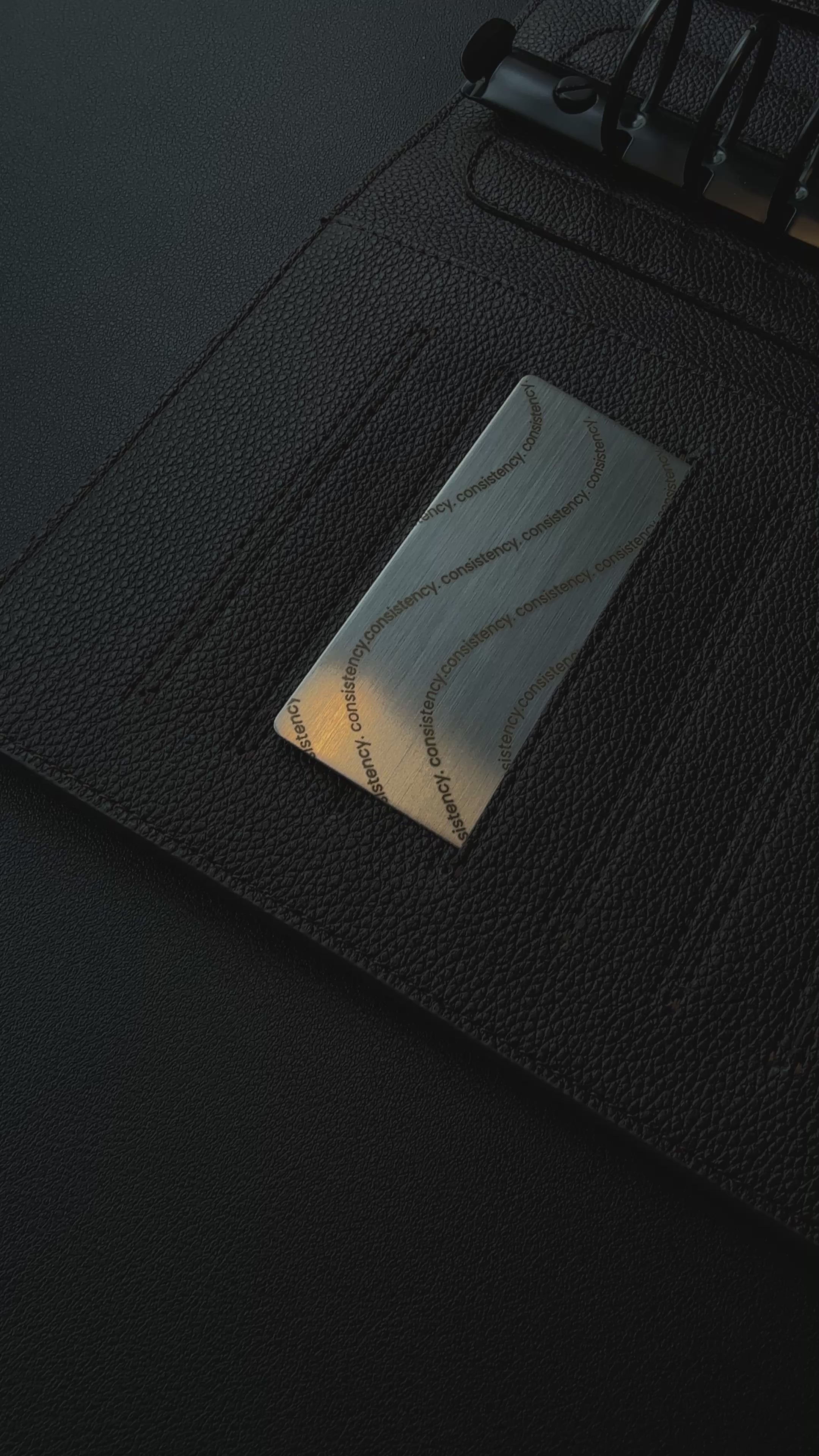 Consistency. Metal Card