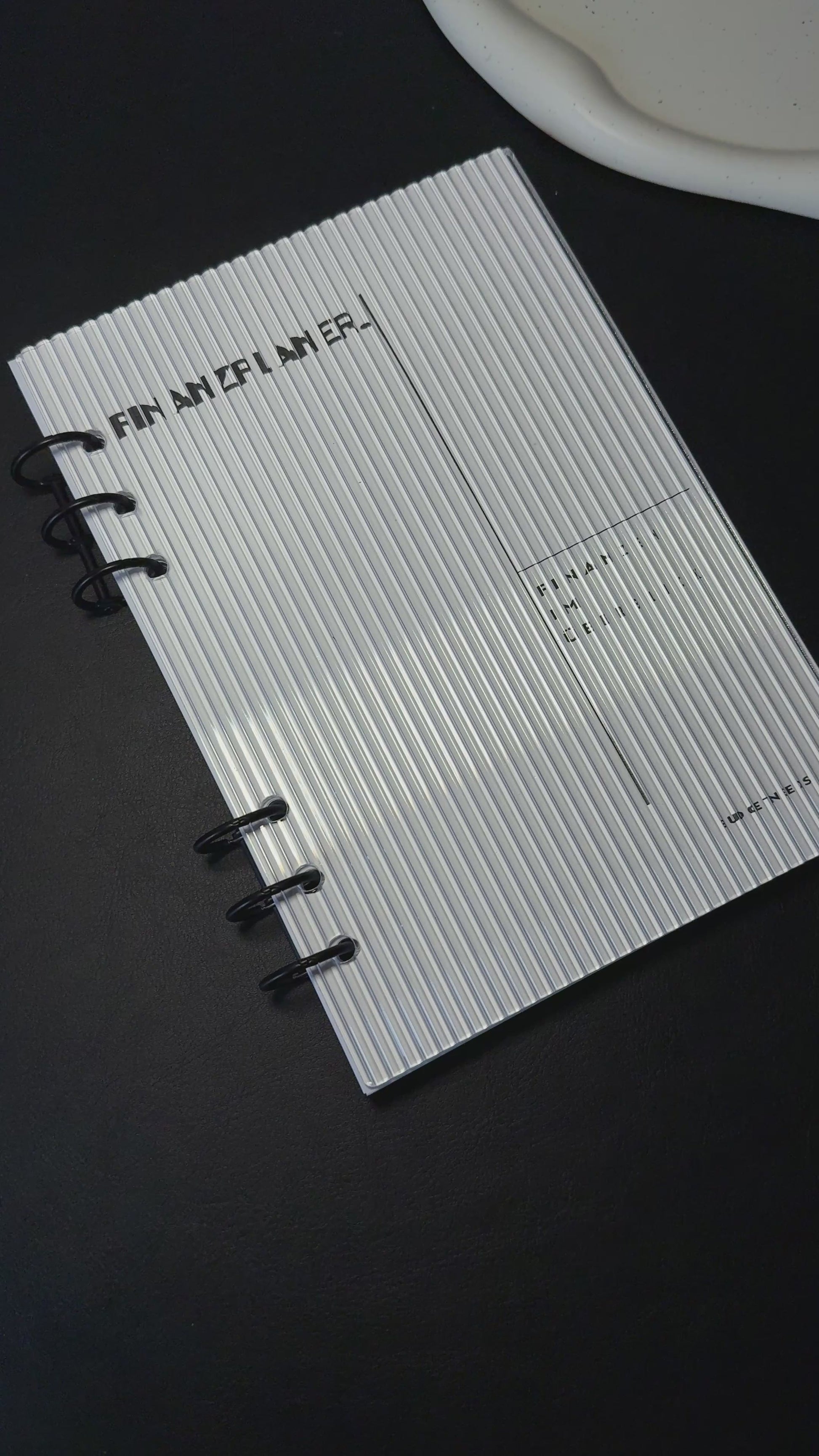 Acryl Finanzplaner A5 - Set